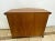 Wood 1960s Mid Century Console Cabinet Double Doors and Interior Shelf For Sale - Image 7 of 10