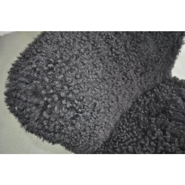 Mid-Century Modern Mid-Century Sheepskin Cocktail Chair, 1960s For Sale - Image 3 of 8