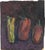 Sirio Pellegrini, Peppers, Oil Painting on Wooden Panel, 1960s For Sale