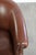 Brown Club Chair in Cowhide Leather For Sale - Image 8 of 13