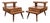 MCM Pair of 3 Tiered Laminate End Tables For Sale