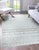 5x8 Jasmine Moroccan Ivory Floral Traditional Hand Knotted Wool Carpet Rug For Sale - Image 4 of 6