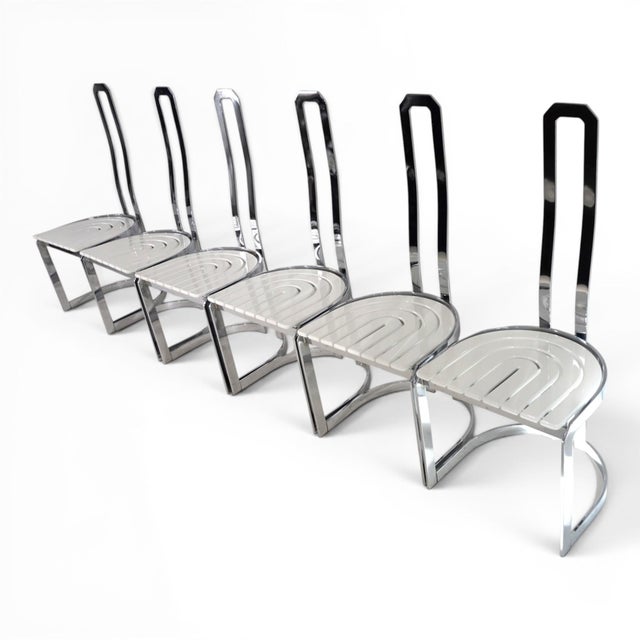 Postmodern Allmilmö Dining Chairs, 1980, Set of 6 For Sale - Image 13 of 18
