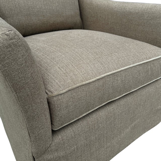 Wood Lee Industries Swivel Chair For Sale - Image 7 of 9