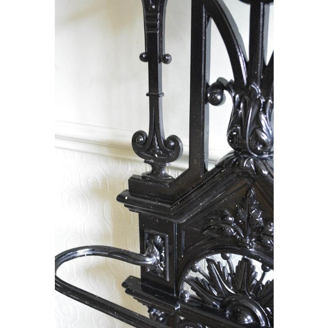 Victorian Cast Iron Hall Stand, 1870 For Sale - Image 11 of 18