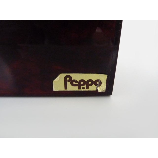 Vintage Ice Bucket in Acrylic Glass from Peppo, Italy, 1970s For Sale - Image 6 of 10