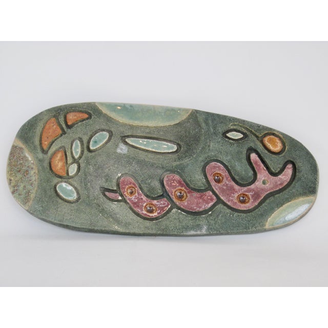 1960s Studio Made Biomorphic Ceramic Sculpture For Sale - Image 4 of 12