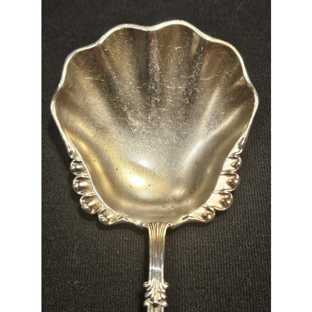 Vintage Sterling Silver "Nut" or "Candy" Spoon For Sale - Image 4 of 7
