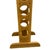 Wood Vintage 70s Mid-Century Modern Wood Wine Rack 11 Bottle Tall Floor Standing 62” For Sale - Image 7 of 8