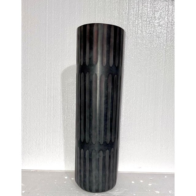 Marcello Panza for Arcade Vase (this is for 1 of a pair I have, I am selling them separately). This has an African or...