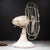 ABOUT Westinghouse industrial oscillating desk fan with four aluminum blades and a distinctive red Bakelite center badge....