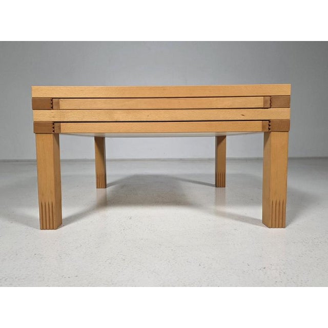 Blue Hexa Coffee Table by Bernard Vuarnesson for Bellato, Italy, 1980 For Sale - Image 8 of 11