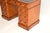 Victorian Satinwood Pedestal Desk with Leather Top, 1860s For Sale - Image 10 of 11