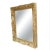 Wood Regency Gold Foil Wood Rectangular Handcrafted Mirror, Spain, 1970s For Sale - Image 7 of 8