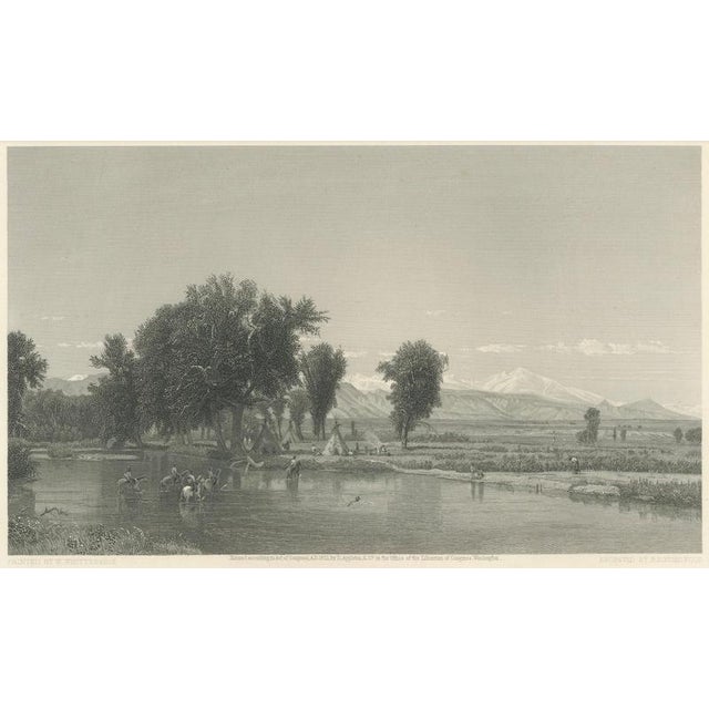 The Rocky Mountains, 1873, Paper For Sale - Image 4 of 9