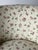 Cream Floral Chintz Skirted Swivel Club Chair, 1980s For Sale - Image 9 of 10