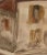 French Mid 1900s Vintage European Scenic Village Watercolor Painting on Paper With Mat. Signed by French Artist Marius Woulfart For Sale - Image 3 of 4