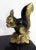 Black Art Deco Squirrel Sculptures with Black Marble Base by Tedd, 1930s, Set of 2 For Sale - Image 8 of 12