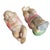 Antique Chinese Wood Carved Karako Boy Girl Reclining Melon Child Buddha Sculpture For Sale - Image 4 of 8