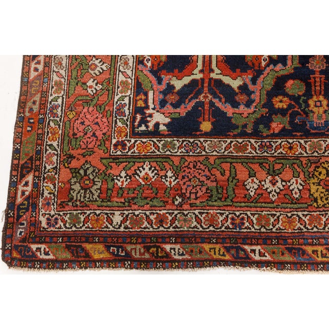 Textile Antique North West Persian Rug For Sale - Image 7 of 8