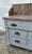 Antique Walnut Washstand Commode Pink Marble Top Gray Cottage Distressed 1880s For Sale - Image 4 of 12