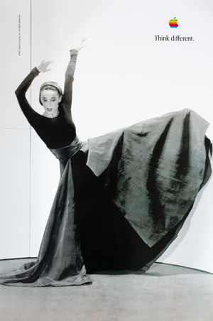 Apple Martha Graham Poster
