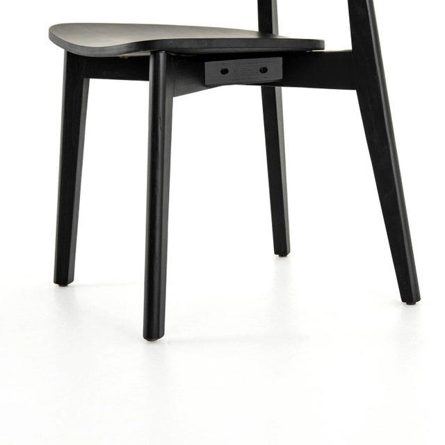 Four Hands Franco Dining Chair - Black For Sale - Image 9 of 12