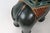 Dark Green Elephant Carrying Pagoda Sculpture For Sale - Image 9 of 10