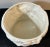 1960s Vintage Italian Grotto Style Shell Form Glazed White Pottery Planter For Sale - Image 5 of 7