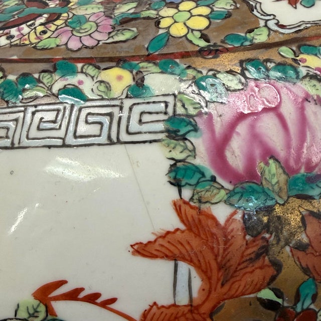 20th Century Rose Medallion Ginger Jar For Sale - Image 10 of 12