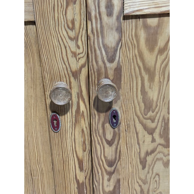 Antique Pine Sideboard / Cupboard From England For Sale - Image 13 of 18