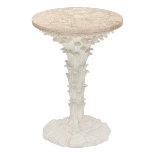 Bunny Williams Home Palm Drinks Table For Sale
