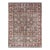 Antique Tabriz With All-Over Floral Sub-Geometric Design in Charcoal and Red 8'0 X 11'6 For Sale