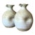 Vintage Boho Studio Pottery Vases - A Pair For Sale