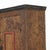 Antique Rustic Farmhouse Primitive Folk Art Painted Cabinet For Sale - Image 4 of 14