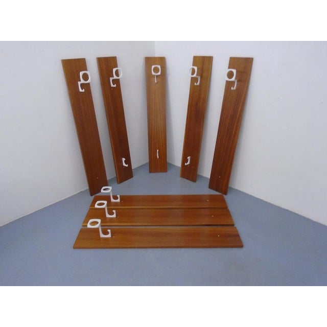 Mid-Century Walnut Wall Unit, 1960s, Set of 8 For Sale - Image 14 of 16