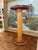 Industrial Wooden Textile Mill Bobbin or Spool With Red Painted Ends For Sale - Image 4 of 10