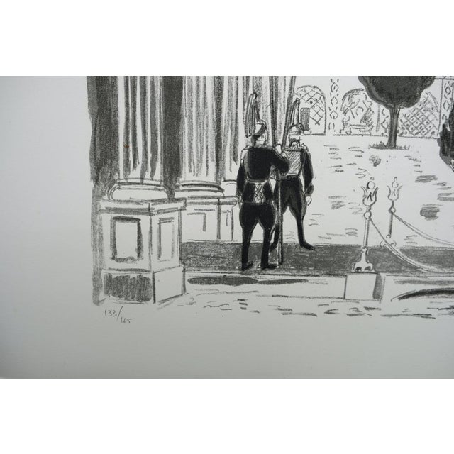 Yves Brayer, L'entrée du Palais du Golestan, Lithograph For Sale - Image 6 of 8