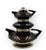 Mid-Century Modern SC3 Piled Up Tea Set, Italy 1970s, Set of 3 For Sale - Image 15 of 16