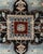 Traditional Ikat, One-of-a-Kind Hand-Knotted Area Rug - Red, 8' 0" x 10' 4" For Sale - Image 3 of 8