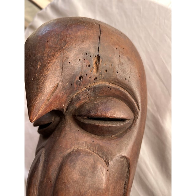 1960s Hand Carved Dan Ge Gon Zoomorphic Mask For Sale In Seattle - Image 6 of 8