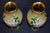 Vintage Chinese Cloisonne Enamel Vases Pair Mirrored Floral Chrysanthemum Mums For Sale - Image 14 of 15