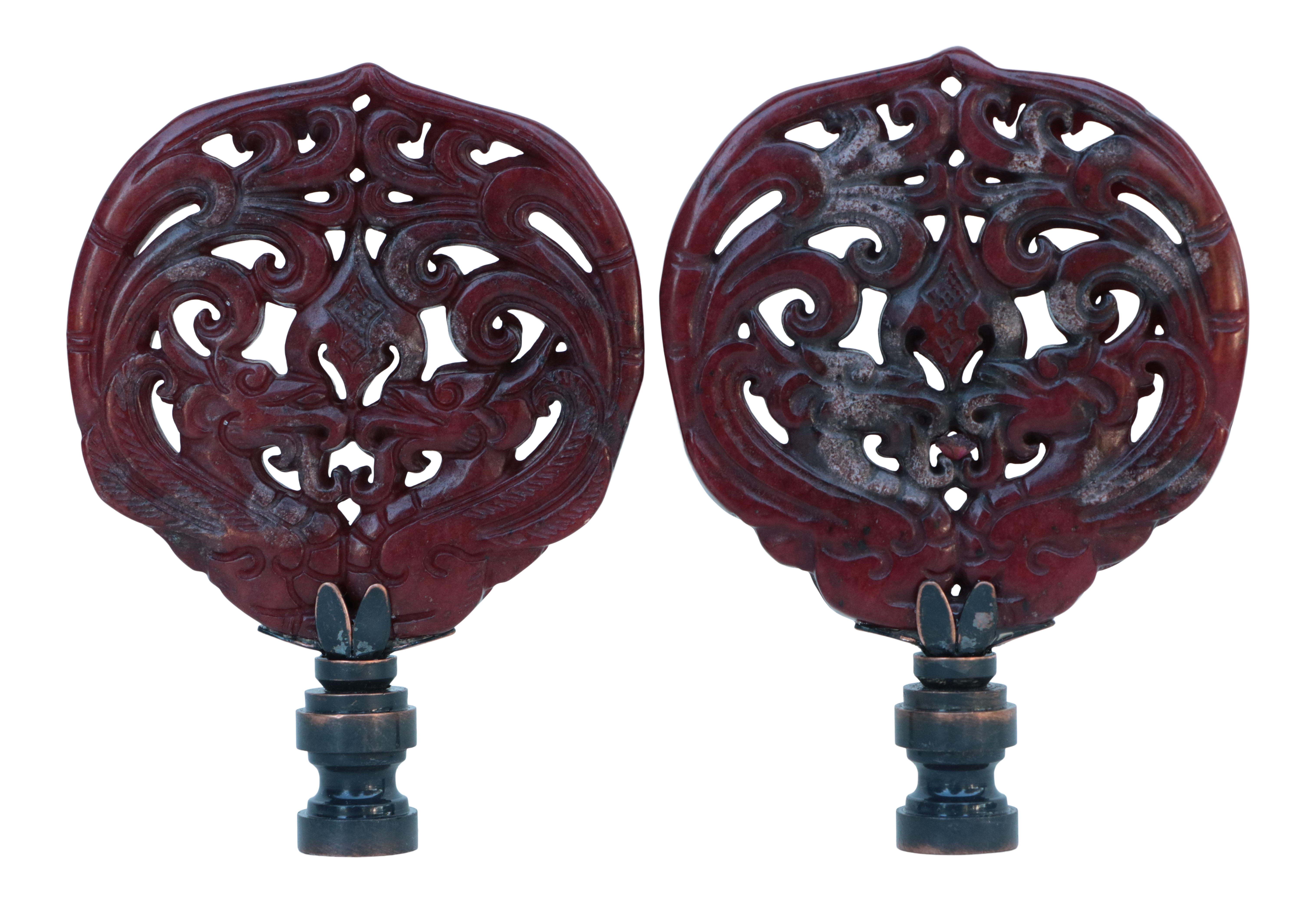 Wood lamp finials deals