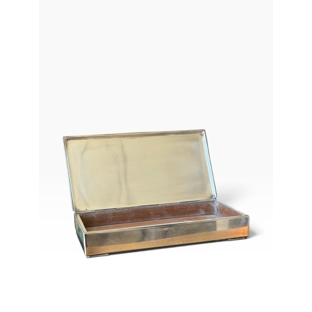 Art Deco Dragsted Danish 925 Sterling Silver Box For Sale In Los Angeles - Image 6 of 12