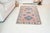 Textile 1960s Muted Terracotta & Navy Blue Medallion Rug, Hand-Knotted Wool Carpet For Sale - Image 7 of 10