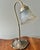 Mid 20th Century Gooseneck Lily Pad Lamp With Glass Shade For Sale - Image 6 of 10