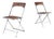 Folding Chairs, 1970s, Set of 2 For Sale