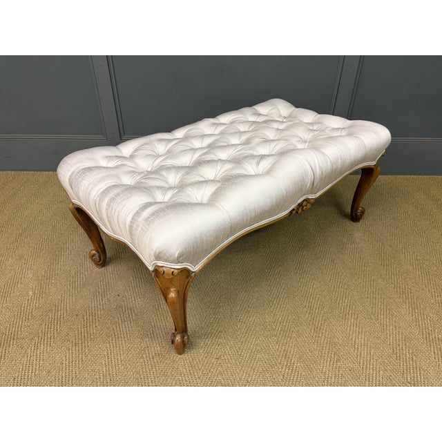 Large Victorian Rosewood Stool, 1875 For Sale - Image 15 of 15