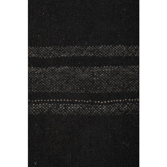 1970s Vintage Goat Hair Turkish Kilim Rug 9'1'' X 12'5'' For Sale - Image 10 of 12