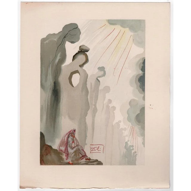 Salvador Dali, The Second Frame, 1964, Original Woodcut For Sale - Image 9 of 9